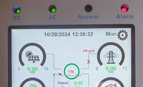 Инвертор Deye ошибка F56
