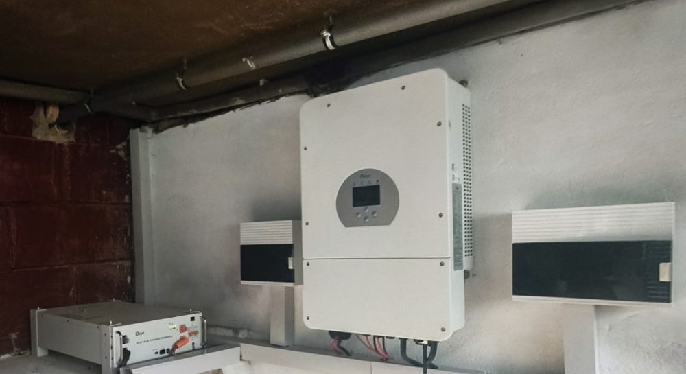 Гибридная солнечная электростанция на 8 кВт