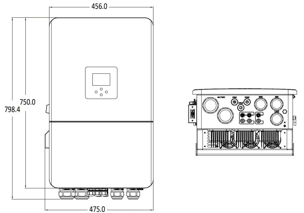 Deye SUN‑20K‑SG05LP3