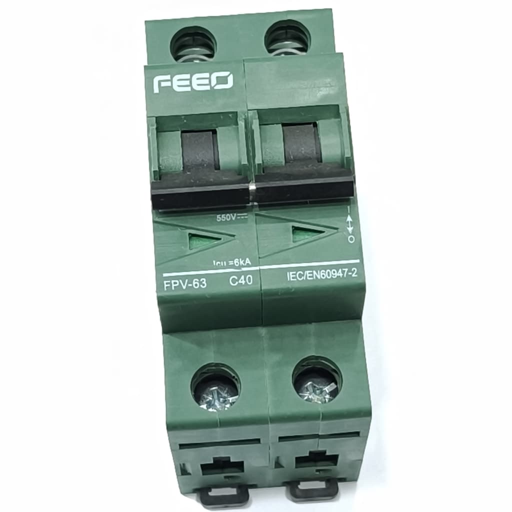 Автомат постоянного тока FEEO FPV-63 2P 550V/40A