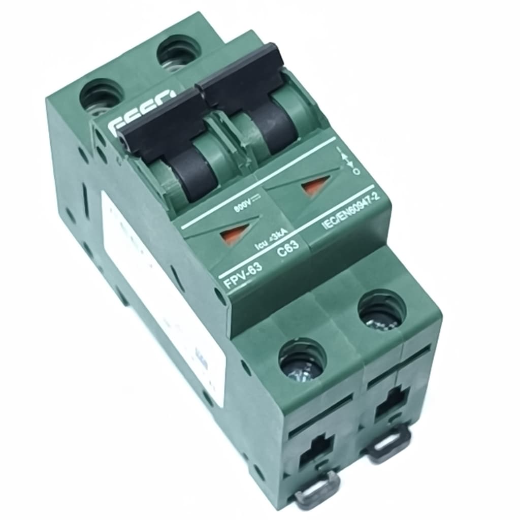 Автоматический выключатель постоянного тока FEEO FPV-63 2P 800V/63A
