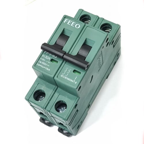 FEEO FPV-63 2P 550V 32A o‘zgarmas tok (DC) avtomatik o‘chirgichi