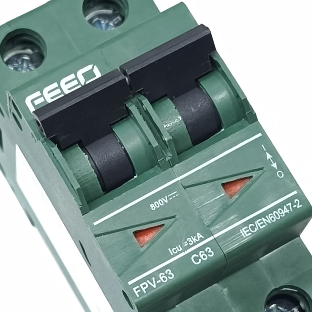 Автоматический выключатель постоянного тока FPV-63 2P 800V 63A — изображение 2