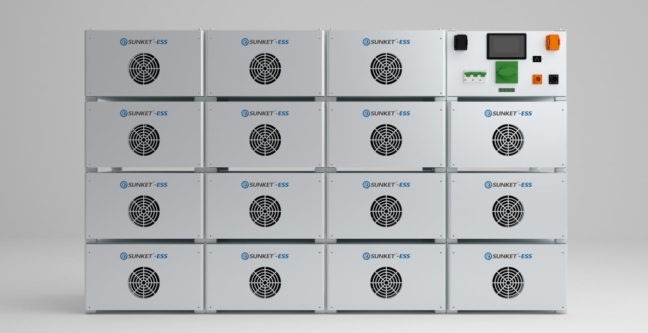 Sunket LFP 16000 / HV 51.2V 314Ah LiFePO4 akkumulyatori