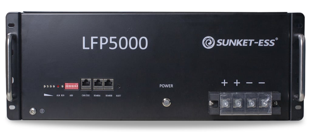 SUNKET LFP5000 (5 kVt*soat) LiFePO₄ akkumulyator batareyasi