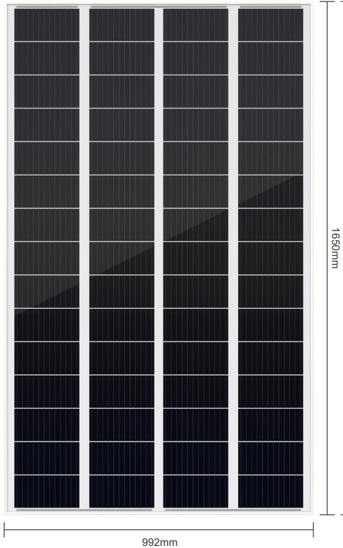 Sunket 320W Bifacial Frameless