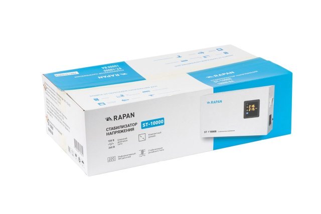 Релейный стабилизатор напряжения RAPAN ST-10000 10 кВА
