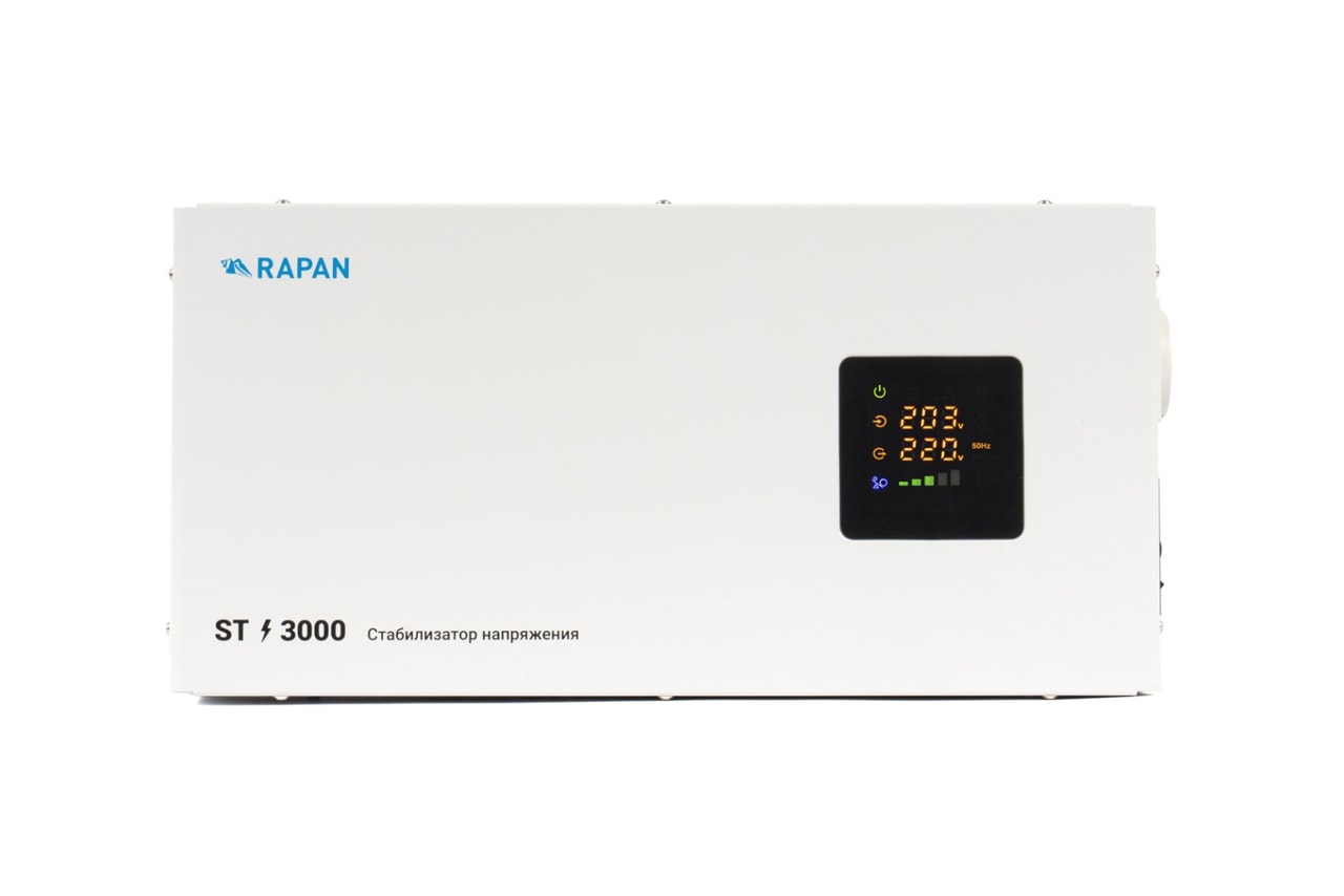 Релейный стабилизатор напряжения RAPAN ST-3000 3 кВА