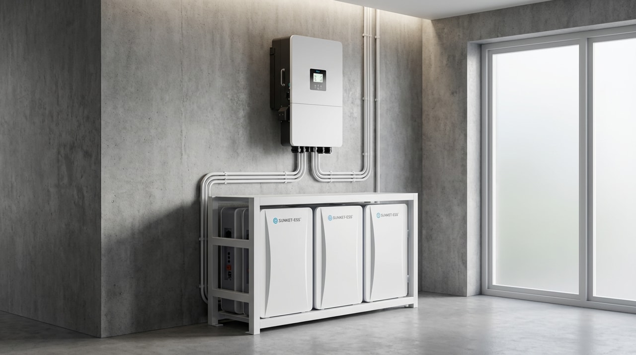 Гибридный инвертор Deye SUN‑15K‑SG05LP3-EU-SM2