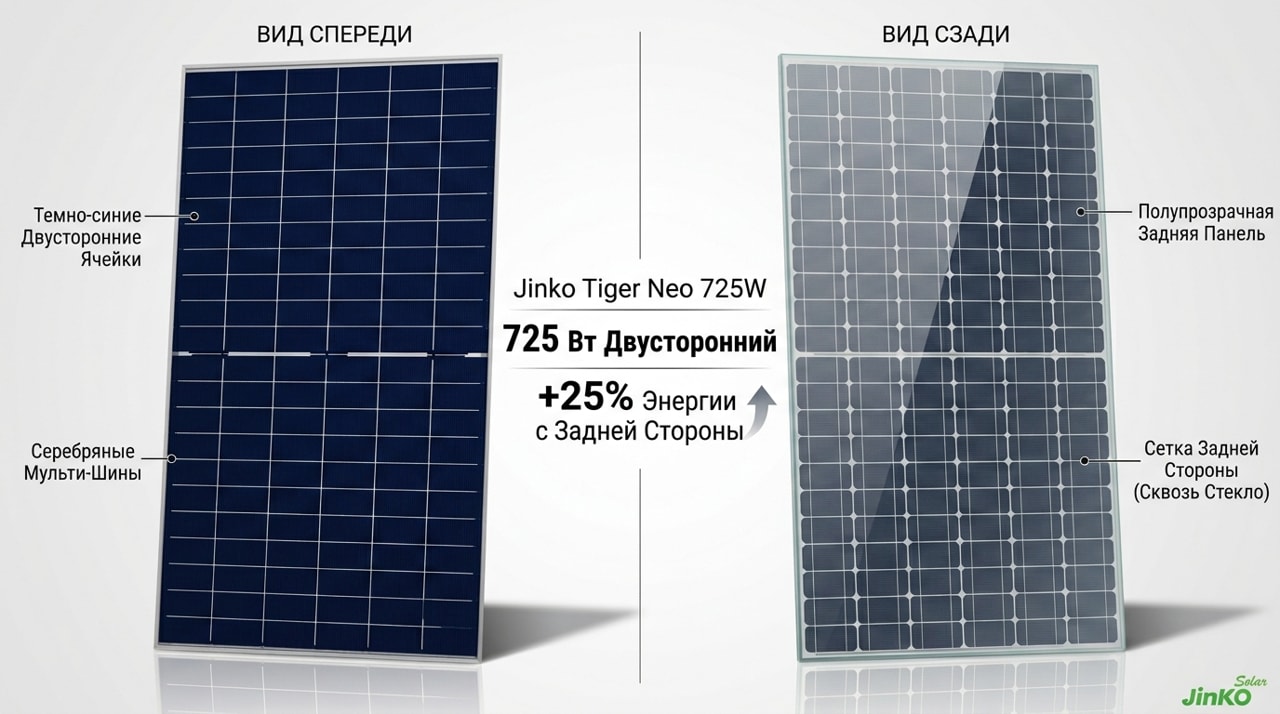 Jinko Tiger Neo 725W